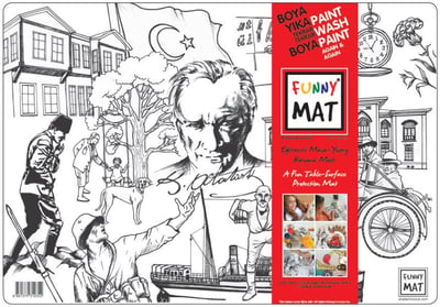 Akademi Çocuk - Funny Mat - Mustafa Kemal Atatürk (Yeni)