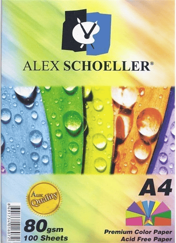 ALEX FOTOKOPİ KAĞIDI A4 50 Lİ 10 RENK ALX-621