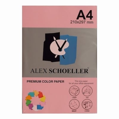 Alex Fotokopi Kağıdı A4 Pembe 500 Lü Alx-570