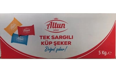 Altun Tek Sargılı Küp Şeker 5 Kg
