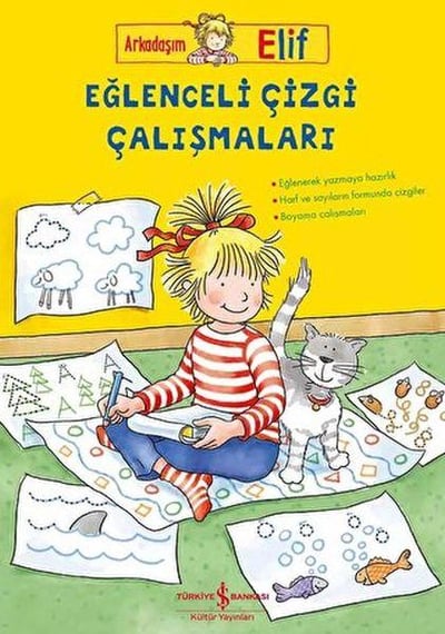 Arkadaşım Elif – Eğlenceli Çizgi Çalışmaları