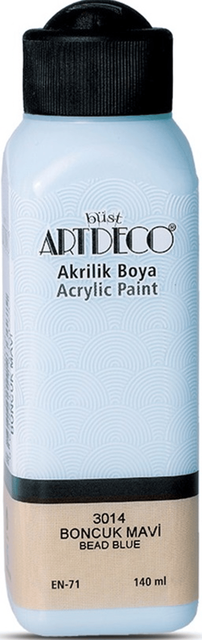 ARTDECO AKRİLİK BOYA 140 ML BONCUK MAV Y-070R-3014