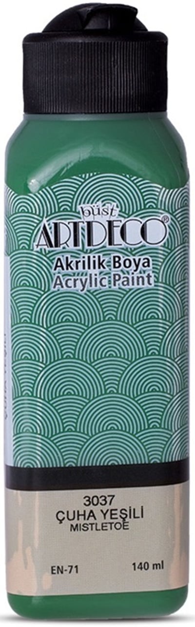 ARTDECO AKRİLİK BOYA 140 ML ÇUHA YEŞİLİ Y-070R-3037
