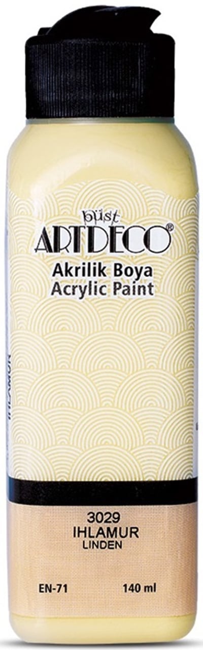 ARTDECO AKRİLİK BOYA 140 ML IHLAMUR Y-070R-3029
