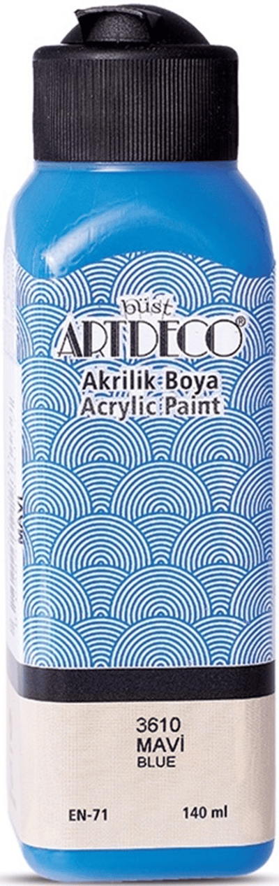 ARTDECO AKRİLİK BOYA 140 ML MAVİ Y-070R-3610