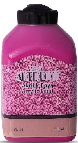 ARTDECO AKRİLİK BOYA 500 ML FUŞYA Y-070L-3653
