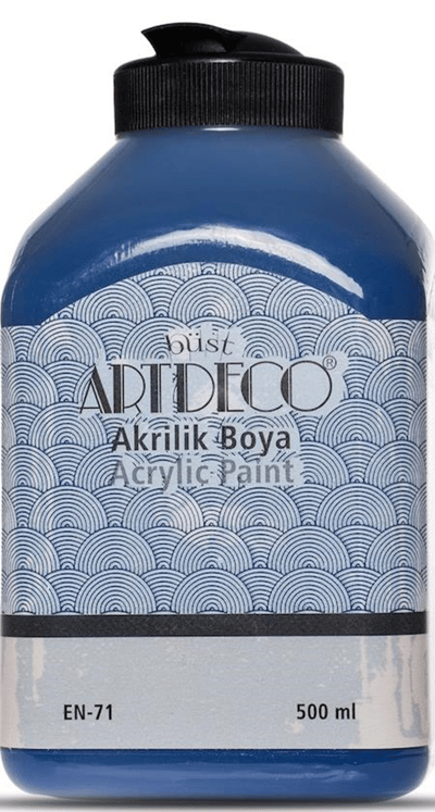 ARTDECO AKRİLİK BOYA 500 ML LACİVERT Y-070L-3611