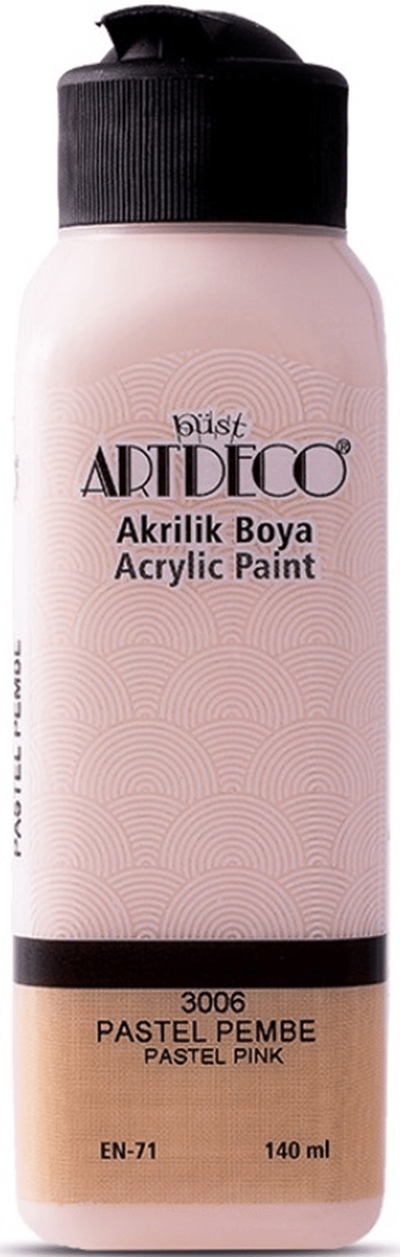ARTDECO AKRİLİK BOYA PASTEL 140 ML PEMBE Y-070R-3006