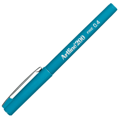 ARTLINE FINELINER KALEM FINE 200N 0.4 GÖK MAVİSİ A-EK-200N S.BLU
