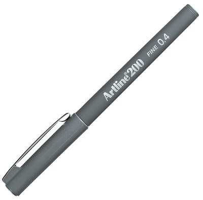 ARTLINE FINELINER KALEM FINE 200N 0.4 GRİ A-EK-200N GREY