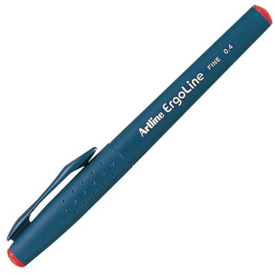 ARTLINE İMZA KALEMİ ERGOLINE 3400 KIRMIZI A-ERG-3400 RED