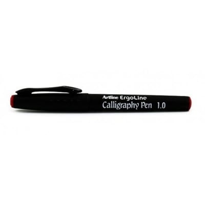 Artline Kaligrafi Kalemi Ergolıne Calligraphy Pen 241 1.0 Kırmızı A-ERG-241 Red