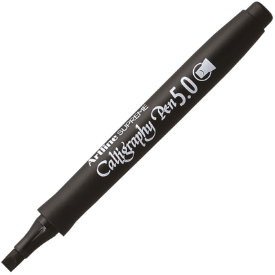ARTLINE KALİGRAFİ KALEMİ SUPREME CALLIGRAPHY PEN 245 5.0 SİYAH A-EPF-245 BLACK