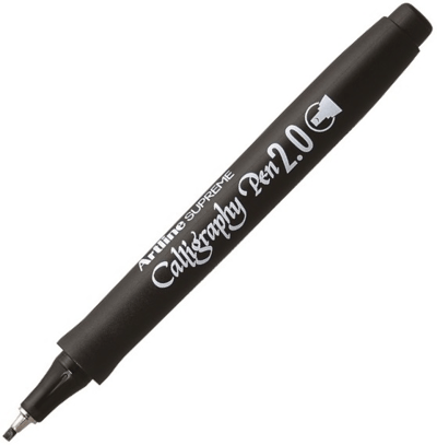 ARTLINE KALİGRAFİ KALEMİ SUPREME CALLIGRAPHY PEN 242 2.0 SİYAH A-EPF-242 BLACK