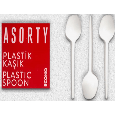 ASORTY KAŞIK ECONO SUP BEYAZ 125 MM 2000 ADET 005151