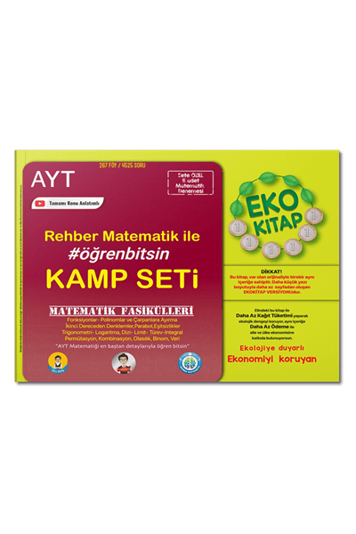 AYT Matematik Fasikülleri Seti Eko Tonguç Akademi