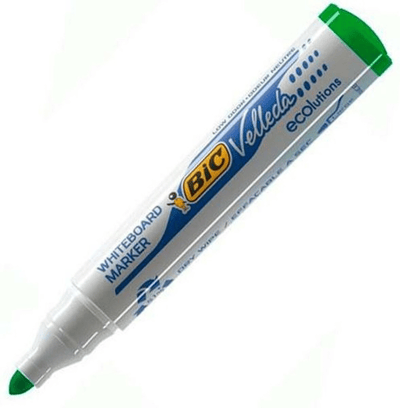 BIC BEYAZ TAHTA KALEMİ VELLEDA ECO 1701 12 Lİ YEŞİL 904940
