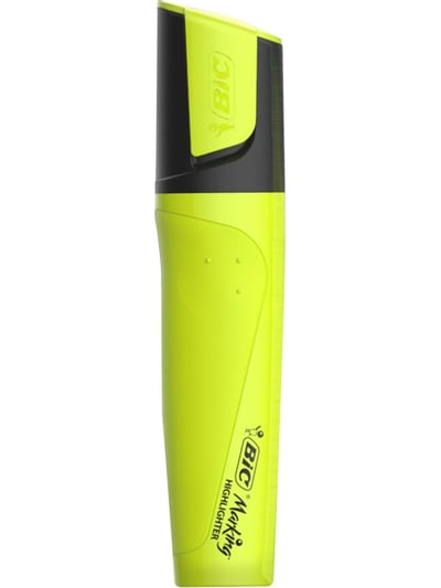 BIC FOSFORLU KALEM MARKING FLAT 12 Lİ SARI 517962