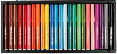 BIC KEÇELİ KALEM VISA JUMBO 24 RENK 829005