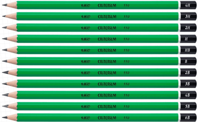 BIC KURŞUN KALEM DERECELİ CRITERIUM 550 HB 12 Lİ 857595