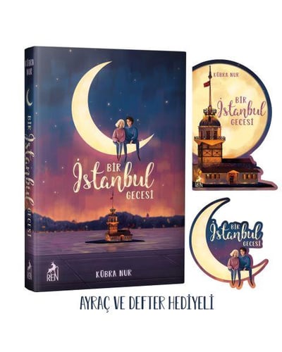 Bir İstanbul Gecesi (Ciltli) Ayraç Hediyeli