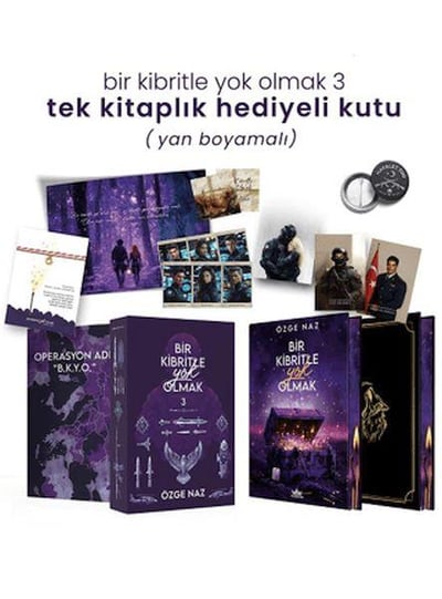 Bir Kibritle Yok Olmak 3 - Hediyeli Yan Boyamalı Kutu