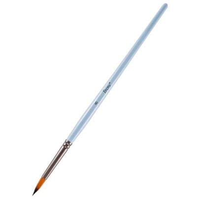 Brons Br-759 Sulu Boya Fırçası 123 Serisi Kısa Sap No:8 (Askılı Blister)