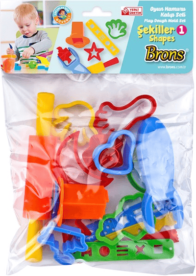 BRONS OYUN HAMURU KALIBI SETİ KÜÇÜK ŞEKİLLER BR-471