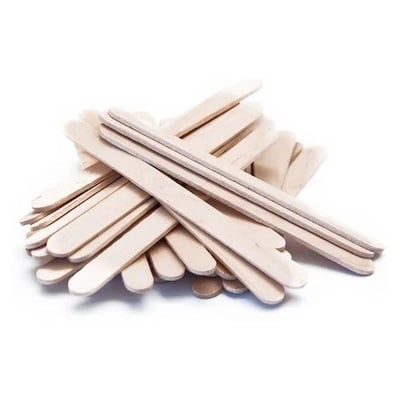 Bu-Bu Eğlenceli Çubuklar Natürel (11.5X1 Cm - 40'Lı Paket)