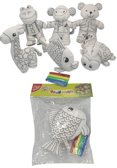 BU-BU KUMAŞ BOYAMA PUFİDİK DOSTLAR PD0001