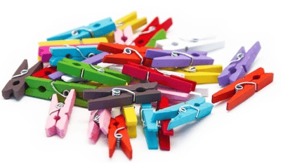 BU-BU MANDAL 3CM 40'LI RENKLİ BUBU-HS0005