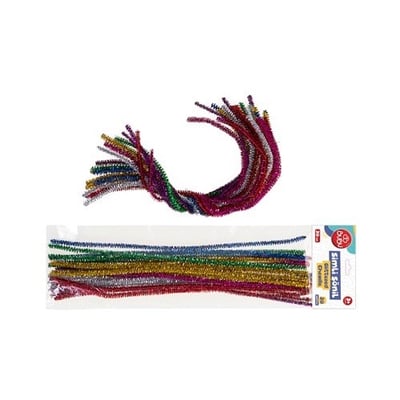 Bu-Bu Şönil Simli 30 Cm 20'Li Paket