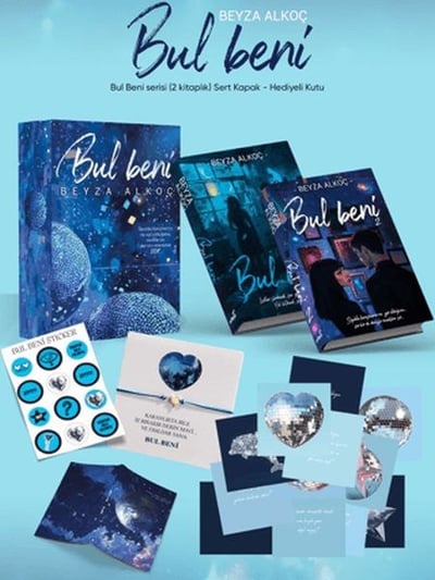 Bul Beni 2 Kitap Set (Hediye Kutulu) Ciltli