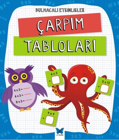 Bulmacalı Etkinlikler - Çarpım Tabloları