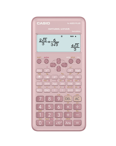 CASIO HESAP MAKİNESİ BİLİMSEL FX-82ESPLUS-2PKWDT PEMBE