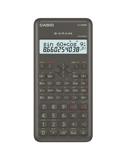 CASIO HESAP MAKİNESİ BİLİMSEL FX-82MS-2-W-DT-AR