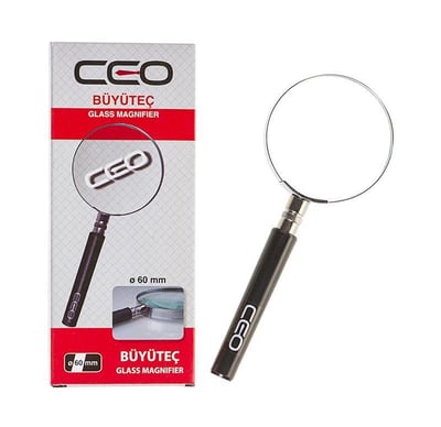 CEO BÜYÜTEÇ 60 MM METAL CEO-BY0003