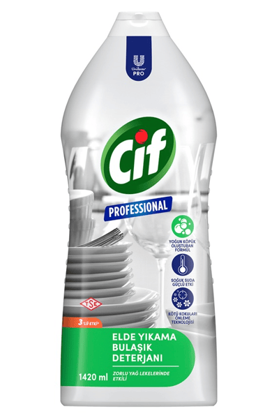 CİF PROFESSIONAL BULAŞIK DETERJANI - ELDE YIKAMA 1420 ML 65596503