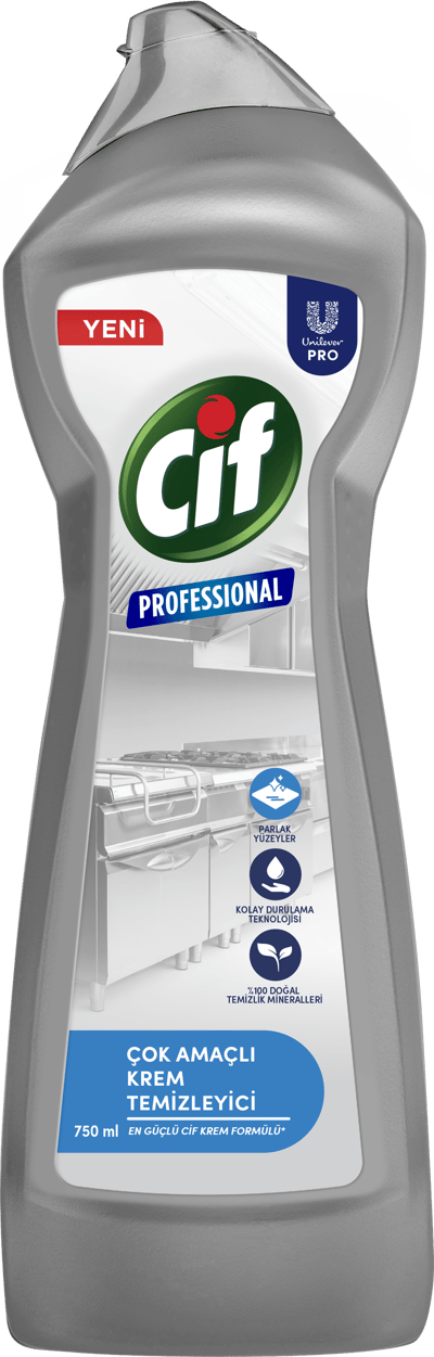 CİF PROFESSIONAL ÇOK AMAÇLI KREM TEMİZLEYİCİ   750 ML 69987046