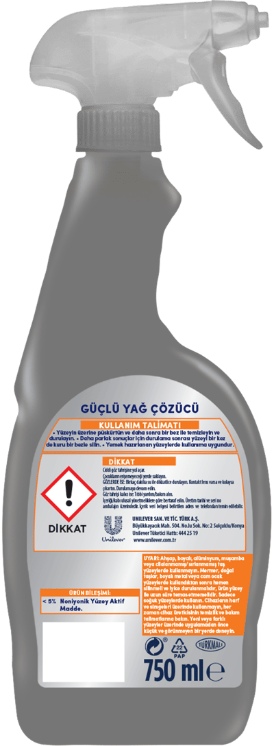 CİF PROFESSIONAL GÜÇLÜ YAĞ ÇÖZÜCÜ SPREY 750 ML 68686180
