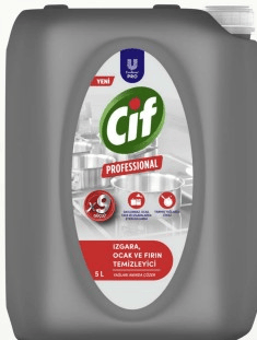 CİF PROFESSIONAL IZGARA OCAK FIRIN TEMİZLEYİCİ 5L 65080678