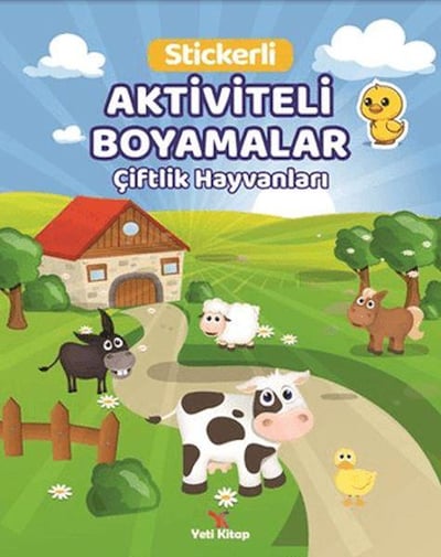 Çiflik Hayvanları Aktiviteli Boyamalar