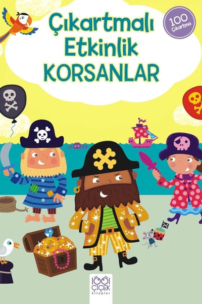 Çıkartmalı Etkinlik Kitabım - Korsanlar