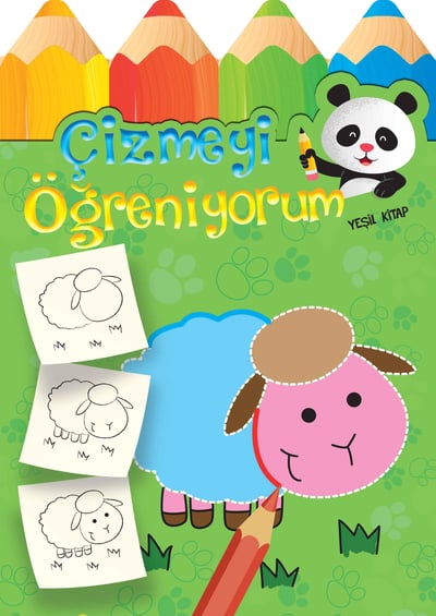 Çizmeyi Öğreniyorum Yeşil Kitap