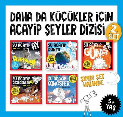 Daha Da Küçükler İcin Acayip Seyler Seti 2 (5 Kitap)