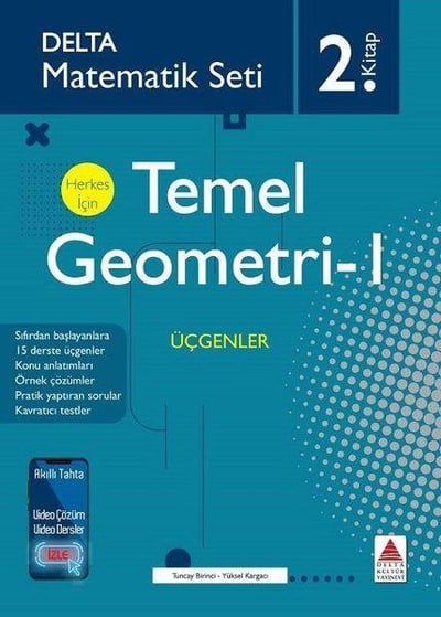 Delta Matematik Seti 2.Kitap - Herkes İçin Temel Geometri 1