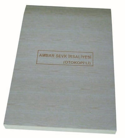 DİLMAN AMBAR SEVK İRSALİYESİ 2/50 3 NÜSHA 4131