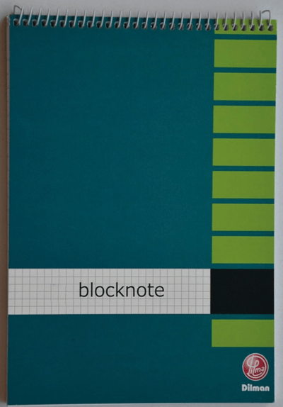 DİLMAN BLOKNOT SPİRALLİ KARTON KAPAK CEP NO:1 A8 40 YP ÇİZGİLİ 2208