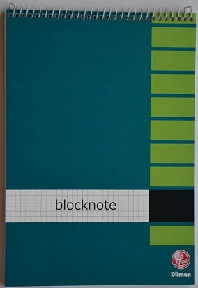 DİLMAN BLOKNOT SPİRALLİ KARTON KAPAK CEP NO:3 A6 40 YP ÇİZGİLİ 2210