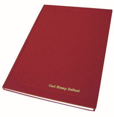 DİLMAN CARİ HESAP DEFTERİ CİLTLİ DİK 17x24 320 YP 1209